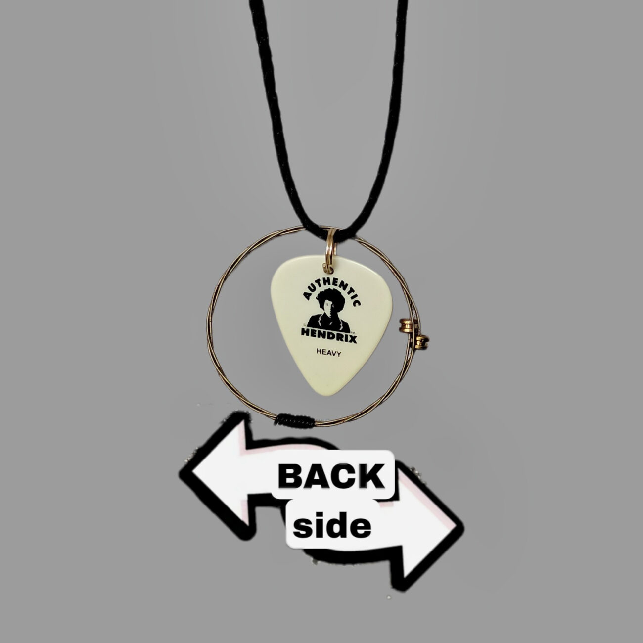 Jimi Hendrix "Electric Ladyland" Guitar String Necklace